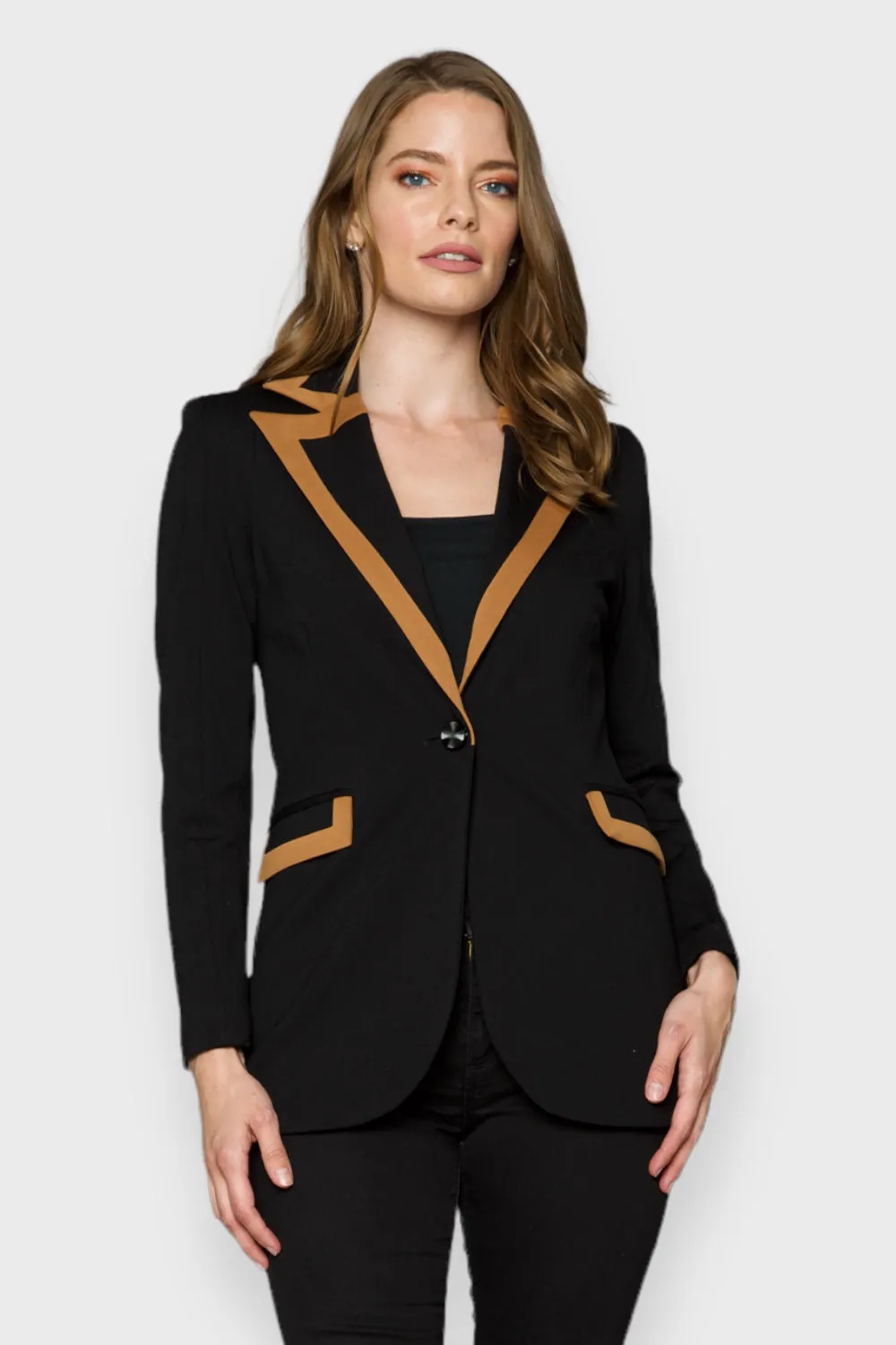 Nella Black Tailored Blazer
