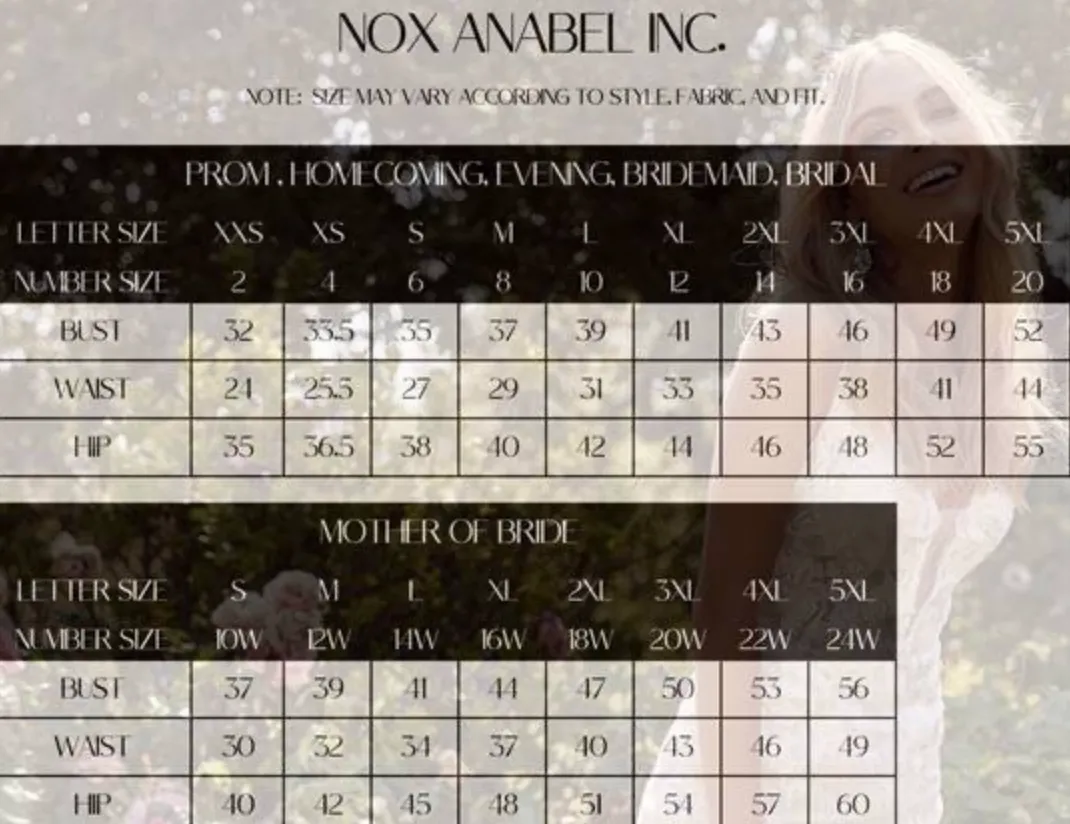 Nox Anabel Evening Gown T1337