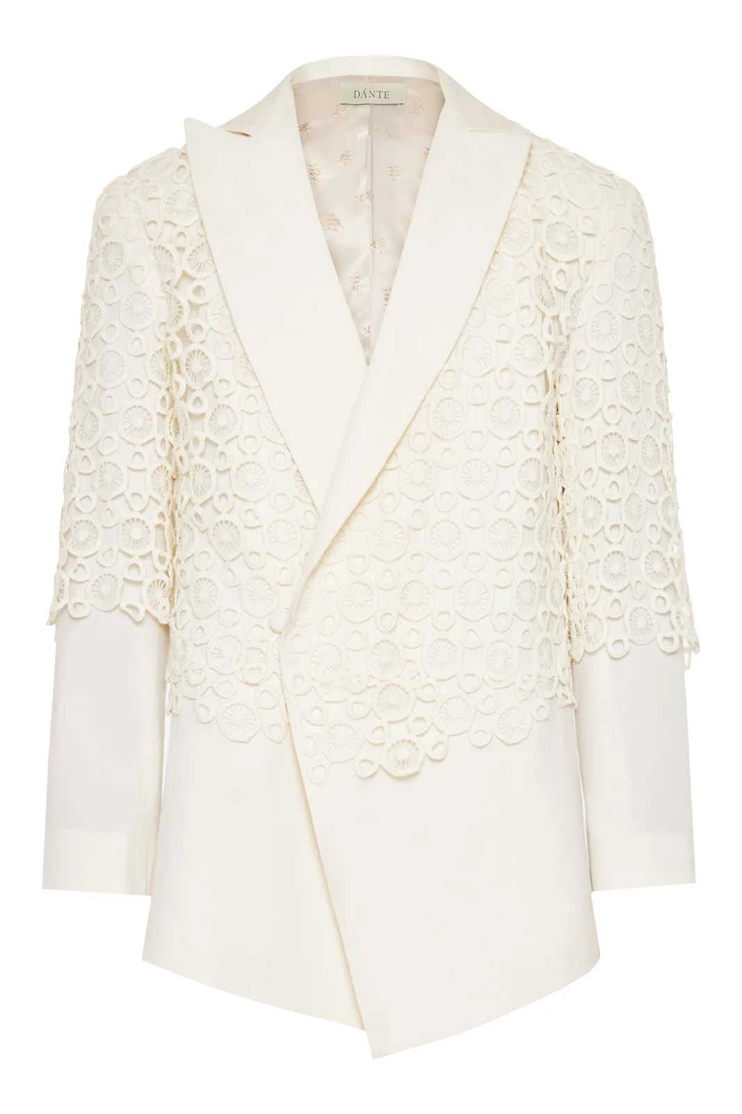 Ortensia Embroidered  Suit Off White