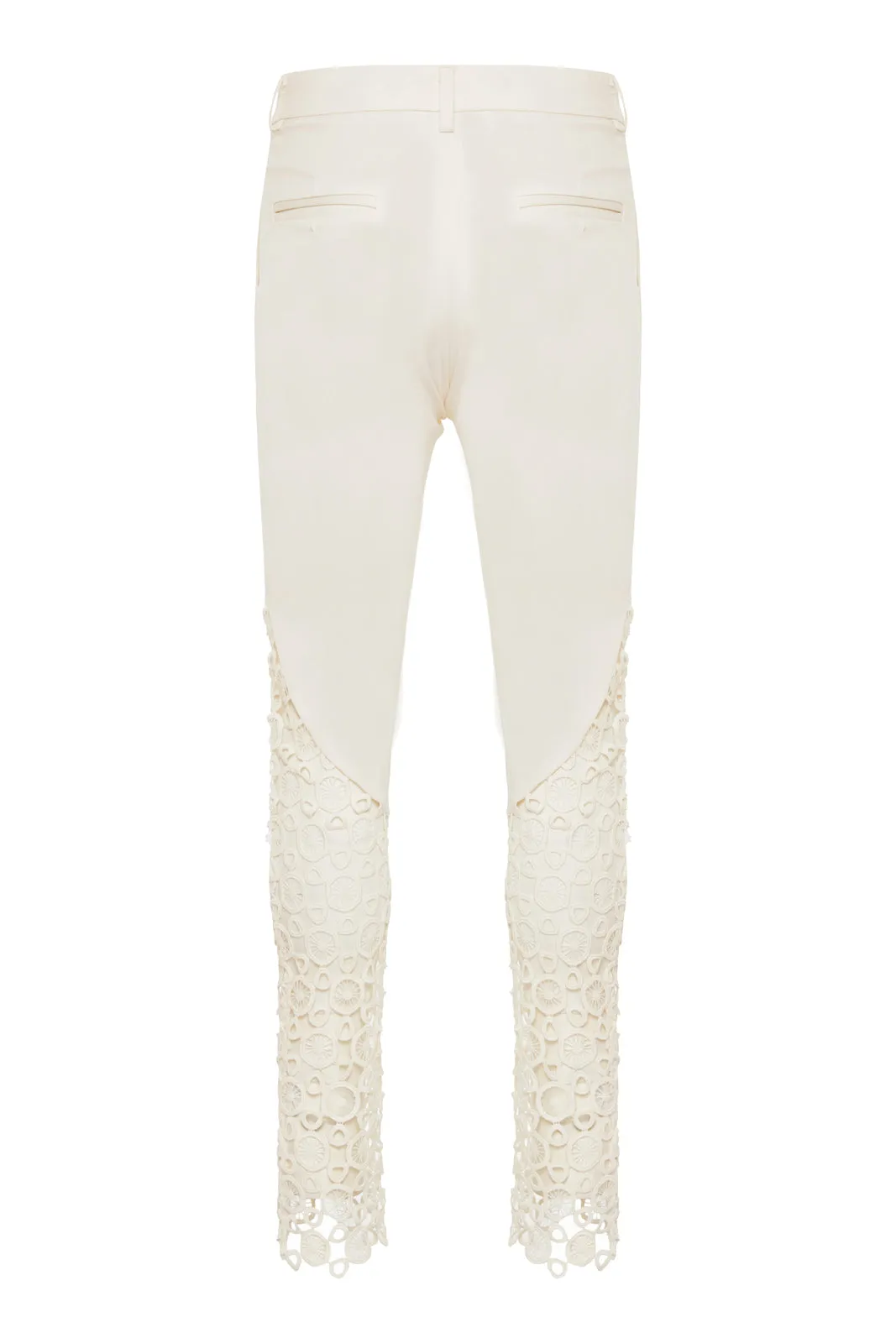 Ortensia Embroidered  Suit Off White