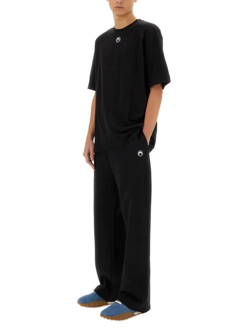 Oversized Black Sports Pants