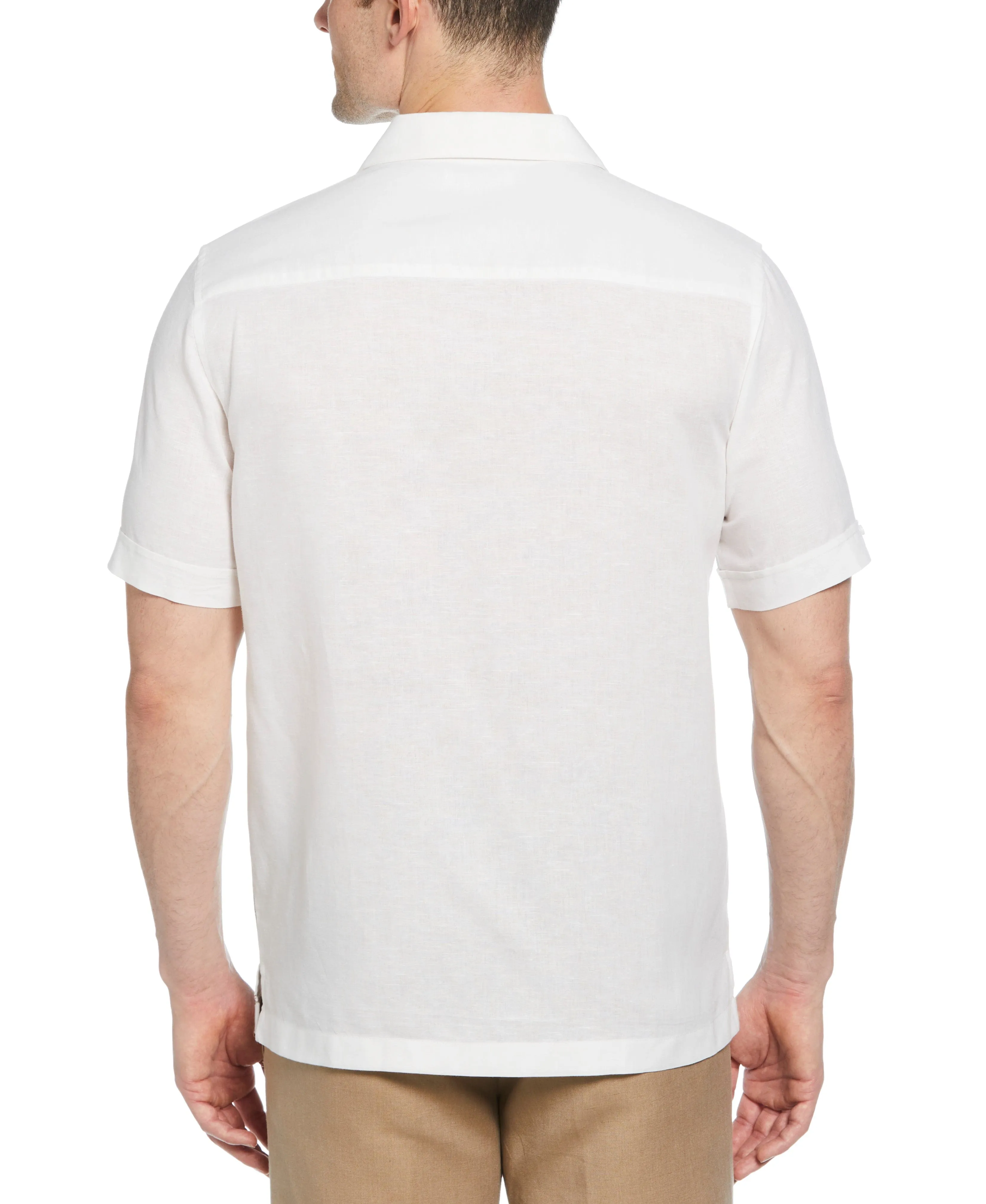 Palm Print Border Shirt