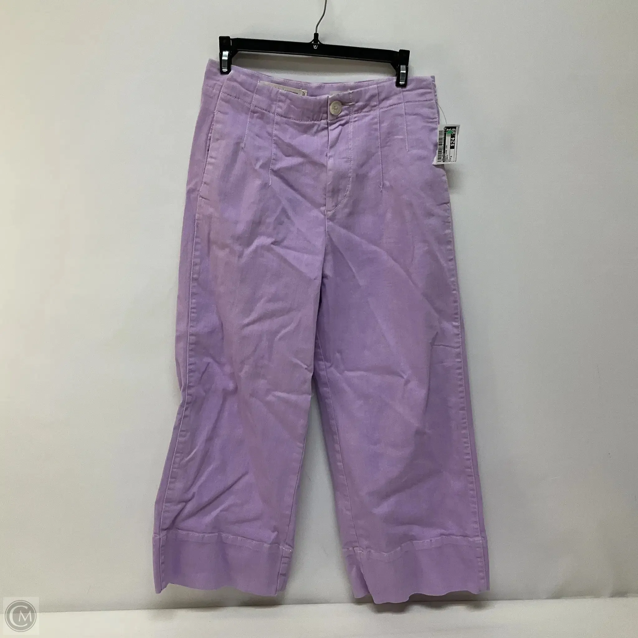 Pants Wide Leg By Pilcro In Purple, Size: 4
