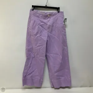 Pants Wide Leg By Pilcro In Purple, Size: 4
