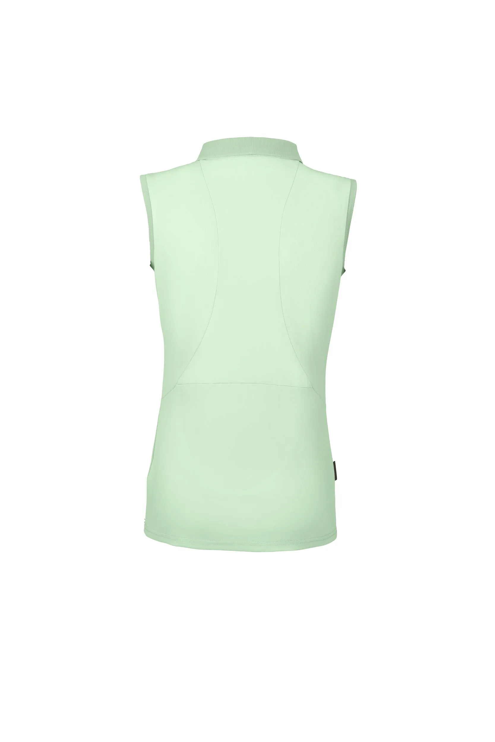 Pikeur Jarla sleeveless polo in Lind