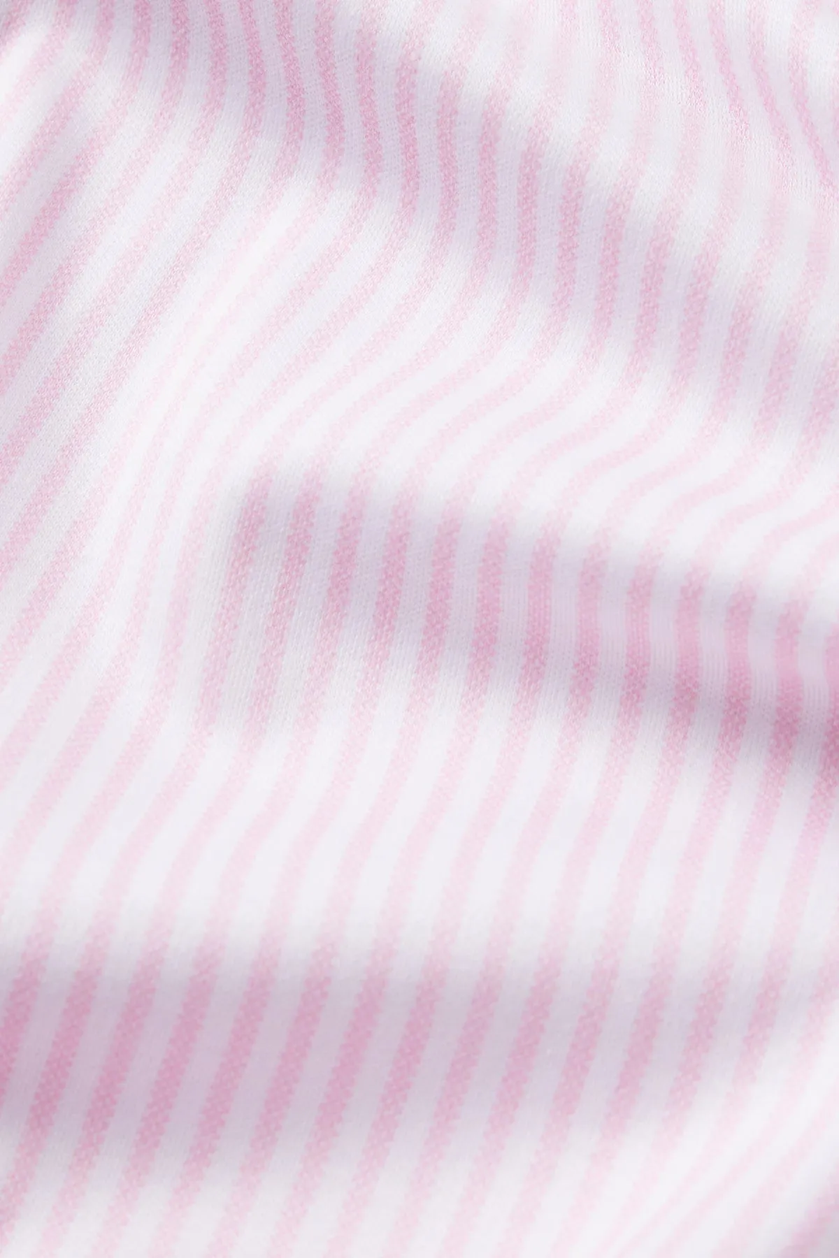 Pima Short-Long Set in Classic Pink Oxford Print