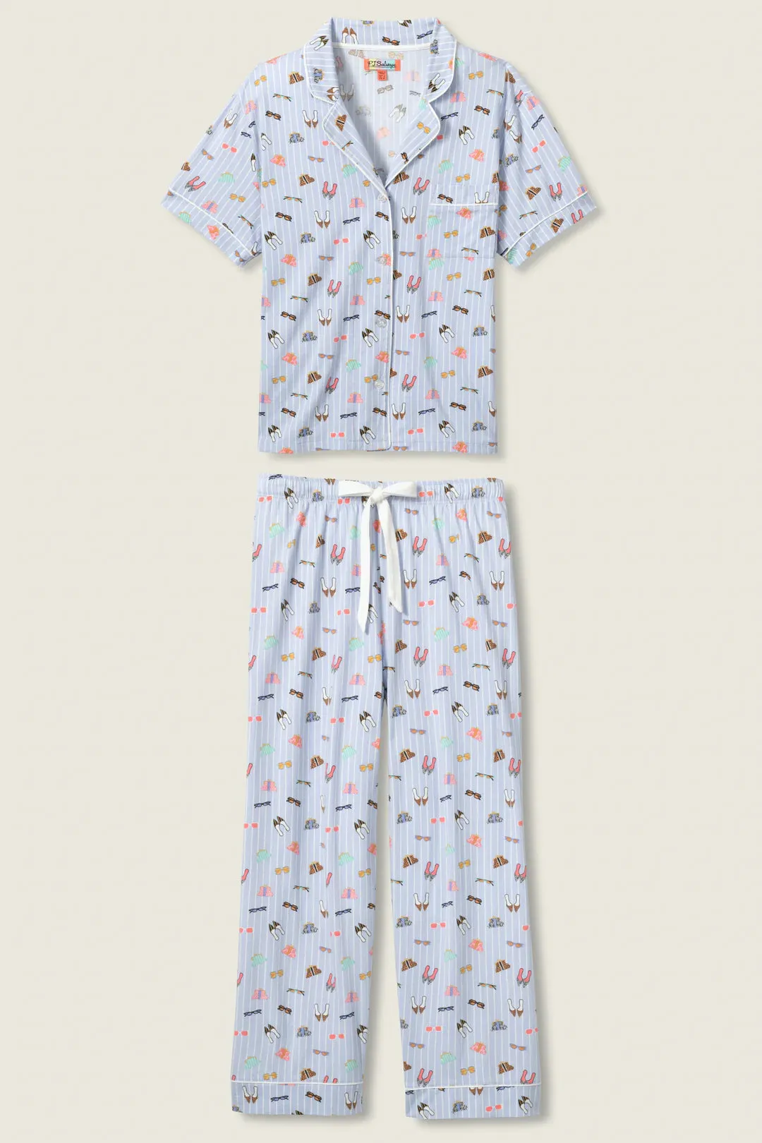 PJ Salvage Whimsy Set Blue Whisper