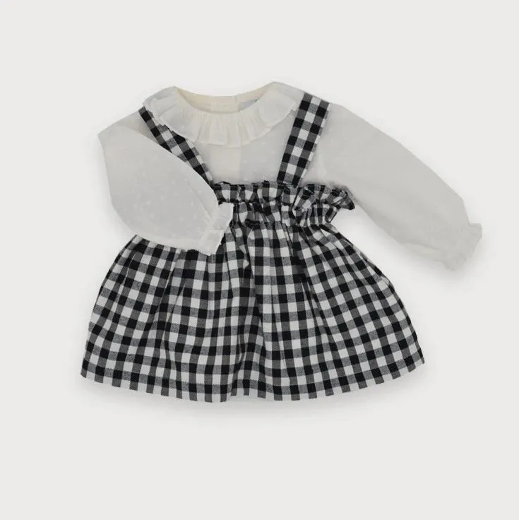 Plumeti Blouse and Dress Set
