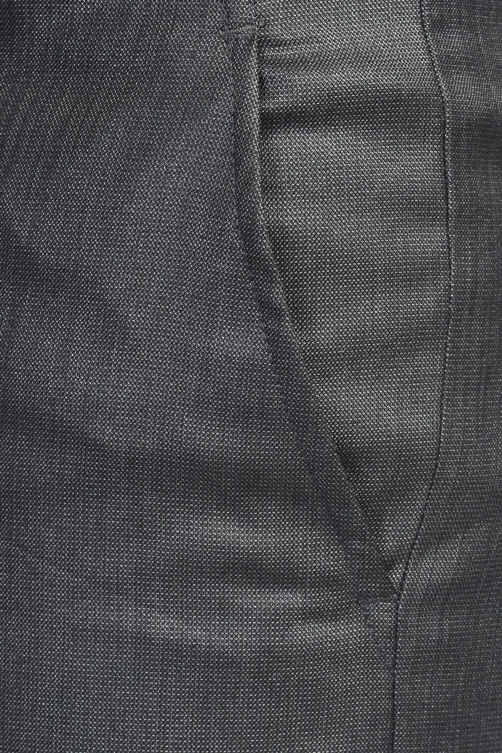 Poly Viscose Black Suit