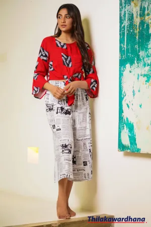 Printed Pant