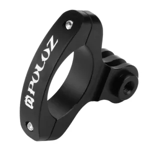 PULUZ O Shape Cycling Bike Mount Bicycle Clip Holder Action Camera Handlebar Mount Clamp for GoPro HERO5 /4 /3  /3 /2 /1 black
