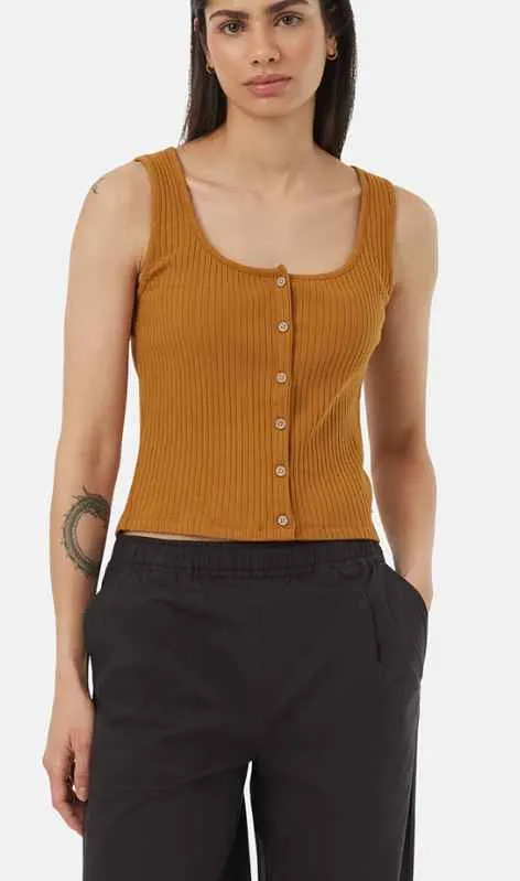 Rib Button Front Tank
