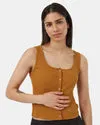 Rib Button Front Tank