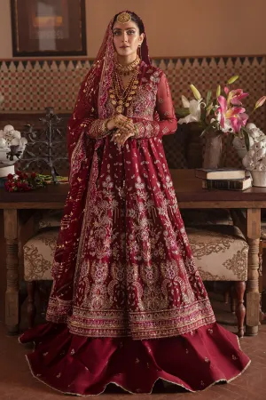 ROSHANAY | Afrozeh Hayat Wedding Formals Collection 2021 | Unstitched Embroidered Chiffon Suits
