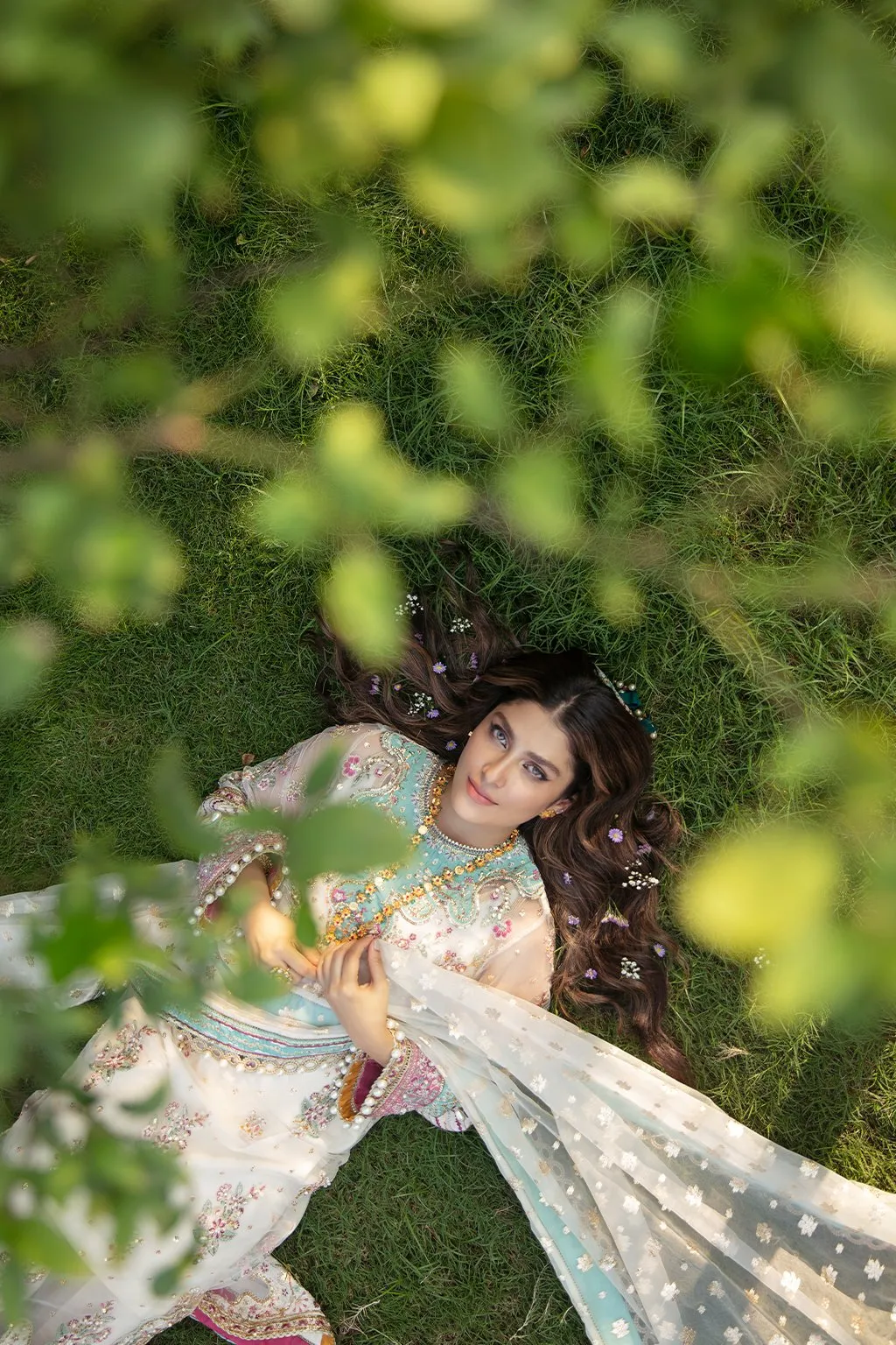 RUHAY | Afrozeh Hayat Wedding Formals Collection 2021 | Unstitched Embroidered Chiffon Suits