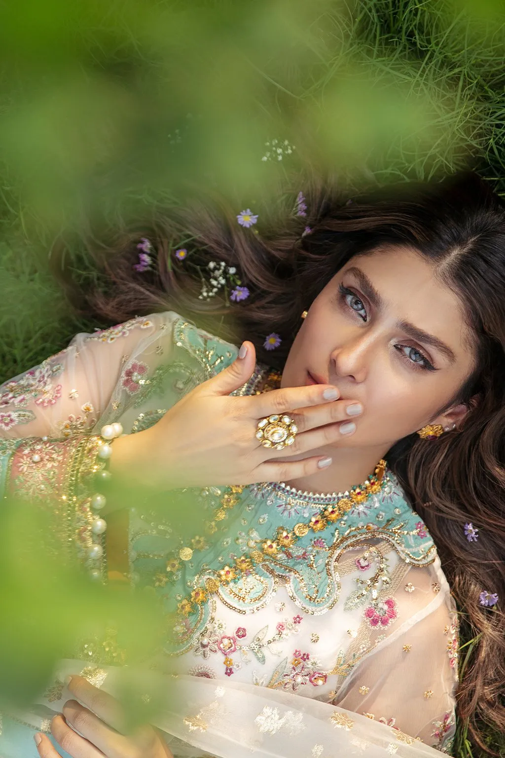 RUHAY | Afrozeh Hayat Wedding Formals Collection 2021 | Unstitched Embroidered Chiffon Suits