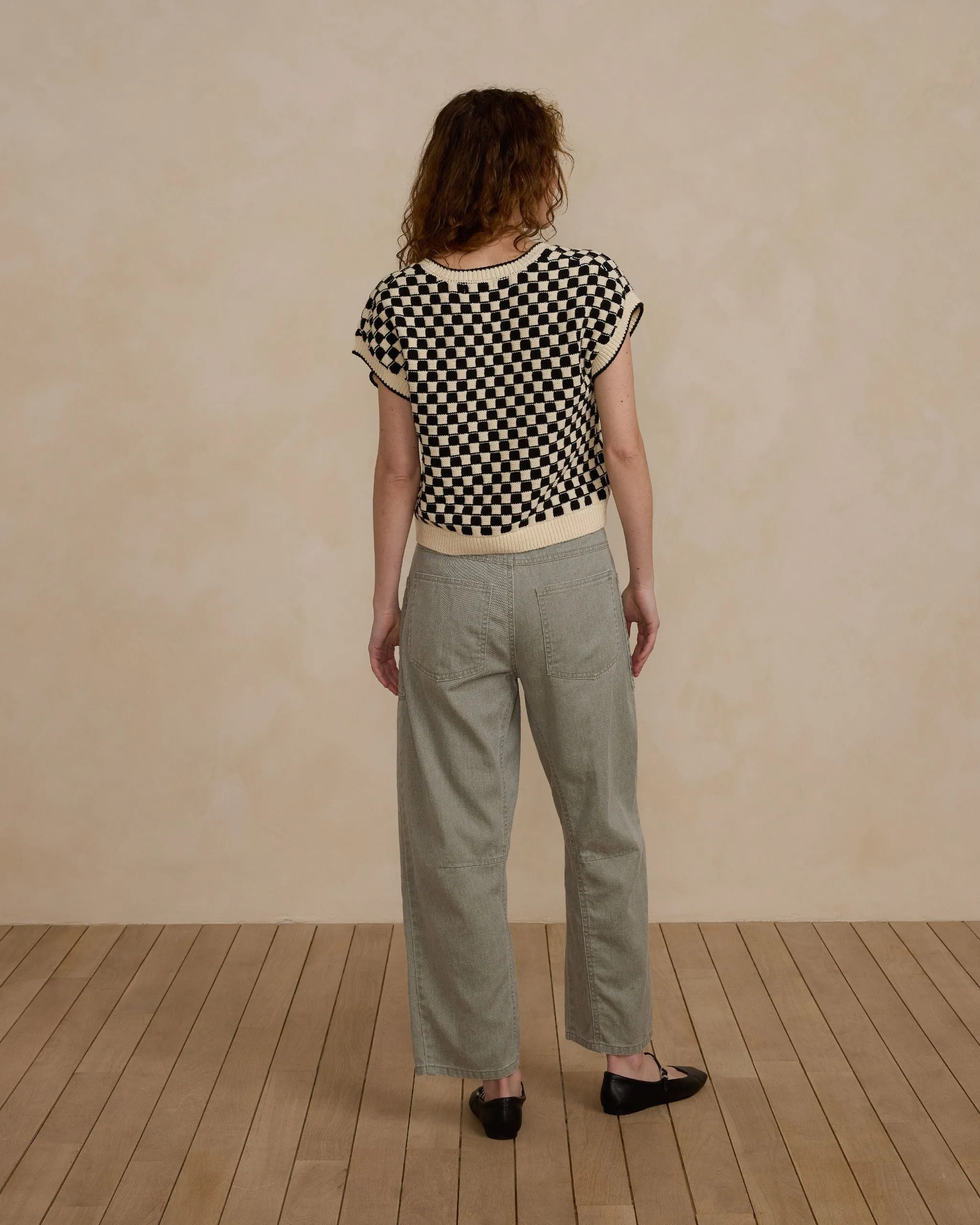 SALE - RYLEE   CRU BARREL PANT || LAUREL