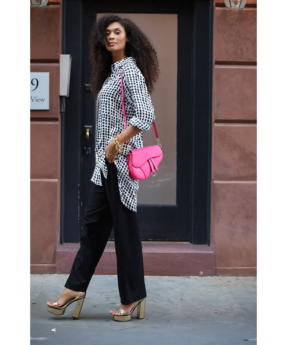 Sanaa - Black Polka Dot