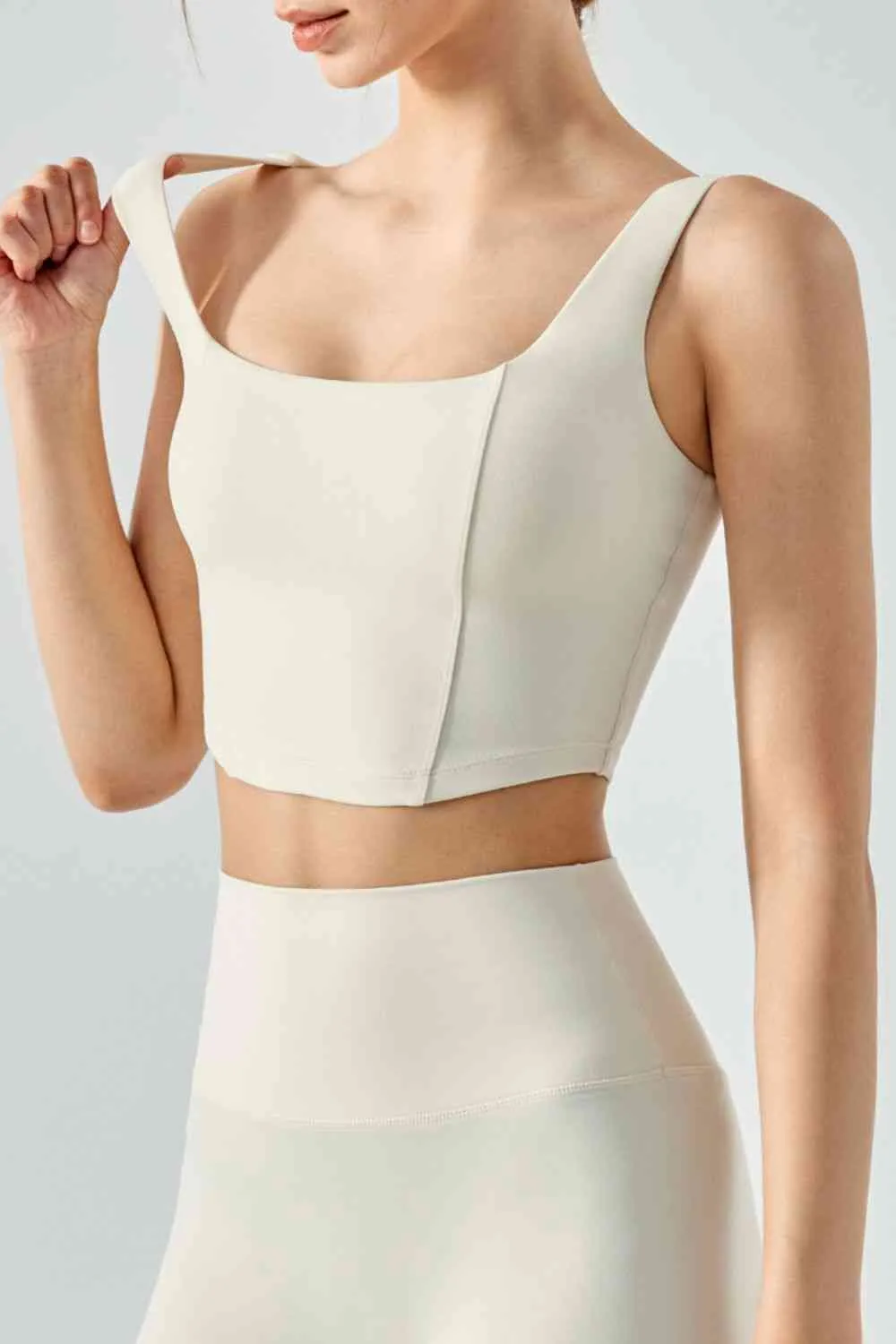 Seam Detail Sweat Absorbing Sports Tank