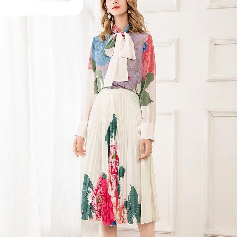 Set Runway  Vintage Print anthropo