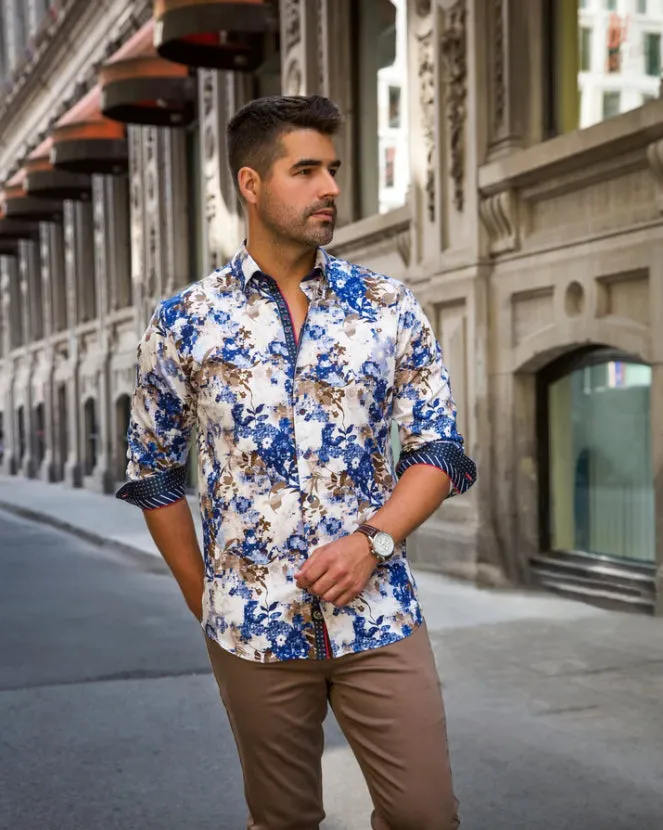 SHIRT | ACE, NAVY TOBACCO