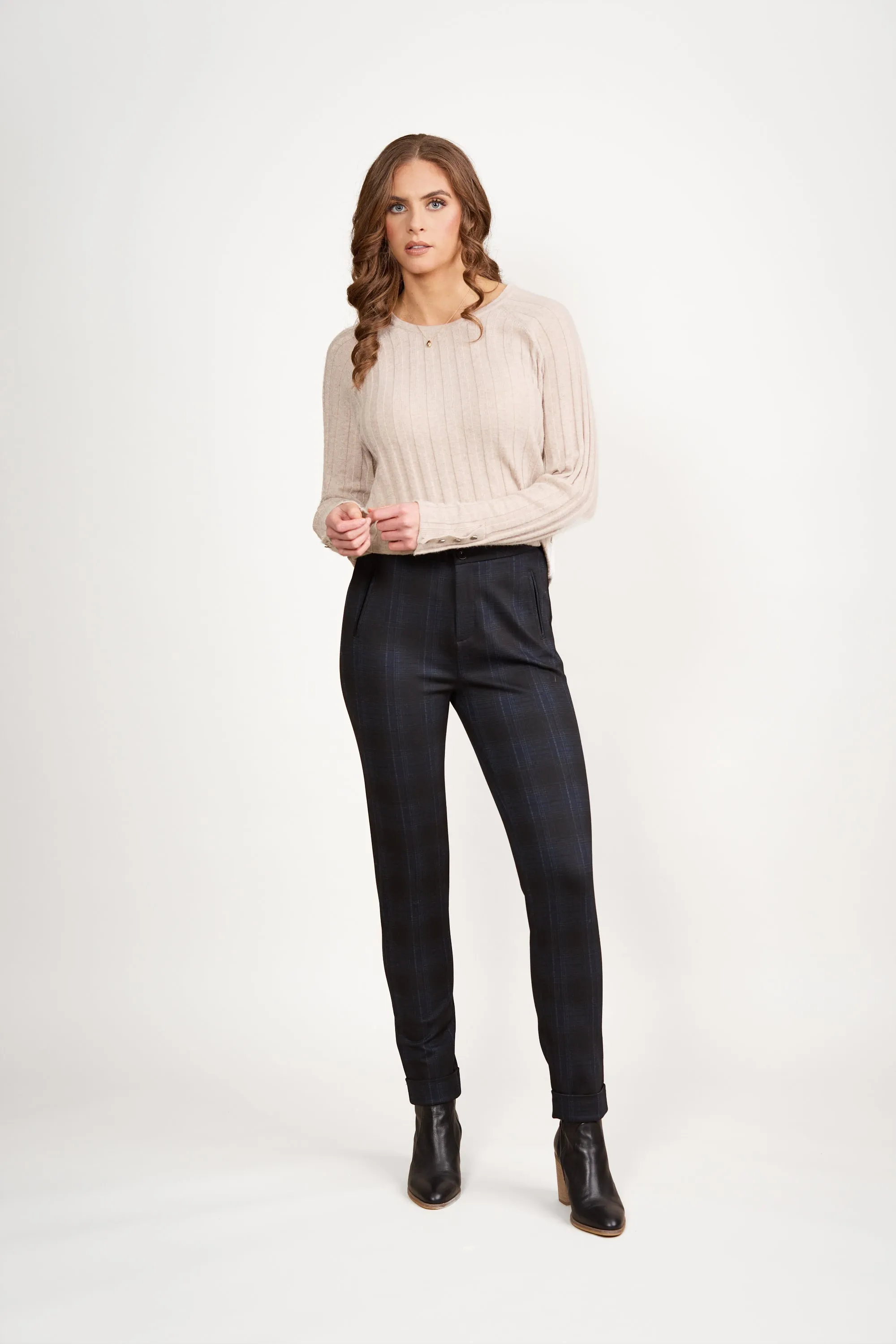 Skinny ankle w/cuff 5894