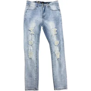 SKINNY FIT DENIM (ANTIQUE BLUE)