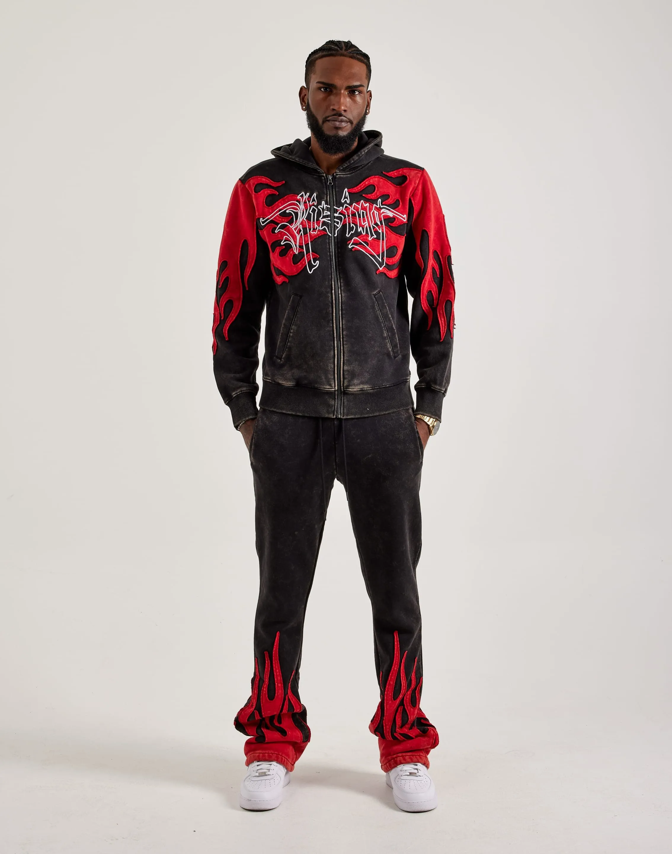 Smoke Rise Flame Fleece Pants