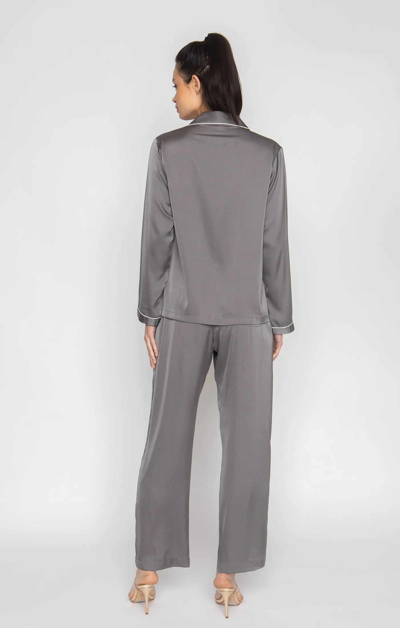 Smokey Grey Long PJ