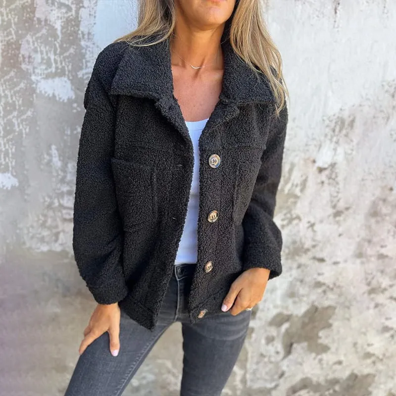 Sophie Stylish Button-Up Jacket