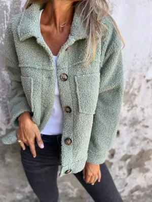 Sophie Stylish Button-Up Jacket