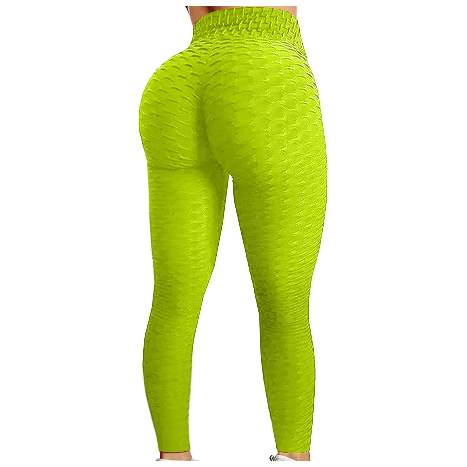 Sports Yoga Pants Seamless Leggings for Women Quick Dry Fitness Yoga Hip Lift Pants Women's Jacquard Fabric Multicolor Tights