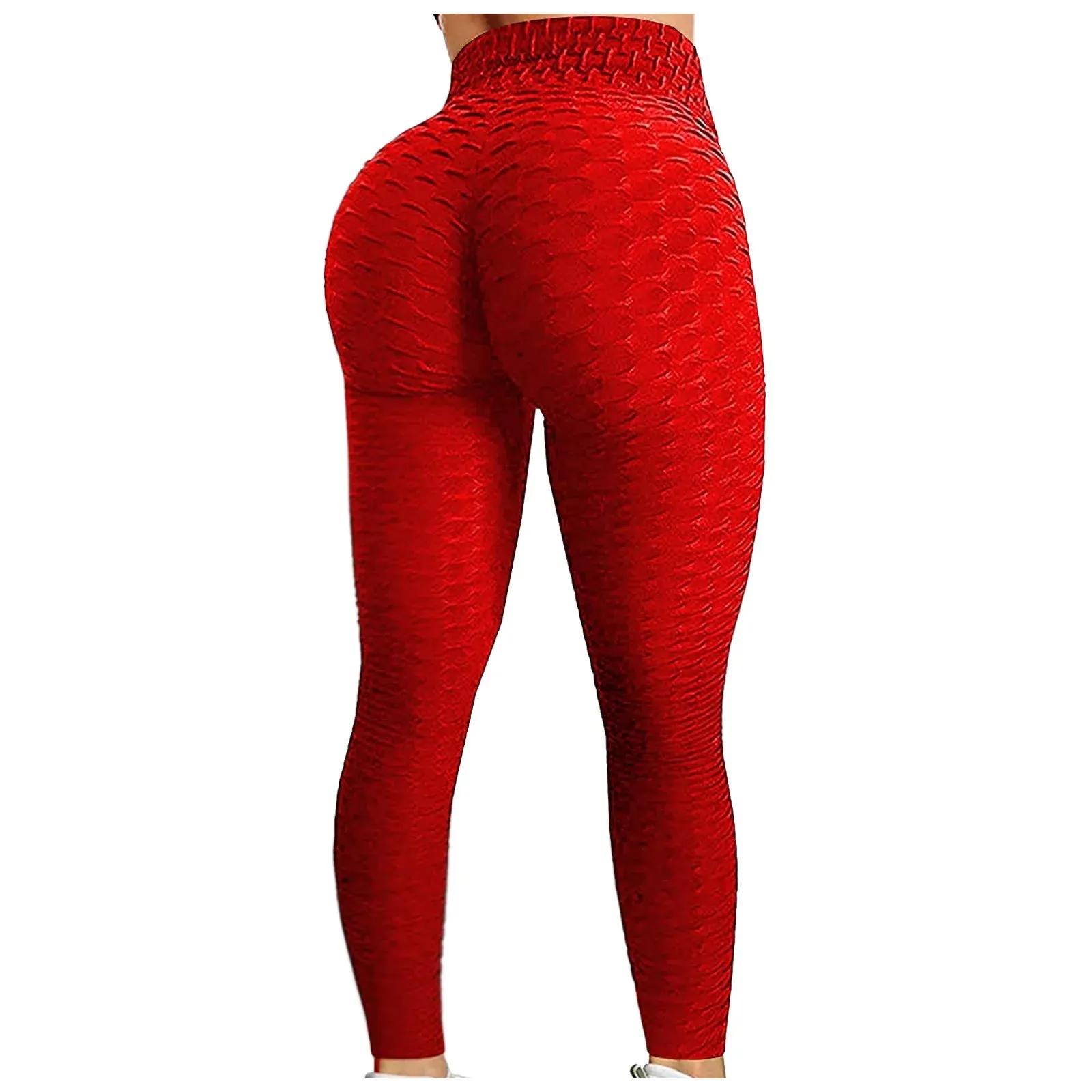 Sports Yoga Pants Seamless Leggings for Women Quick Dry Fitness Yoga Hip Lift Pants Women's Jacquard Fabric Multicolor Tights