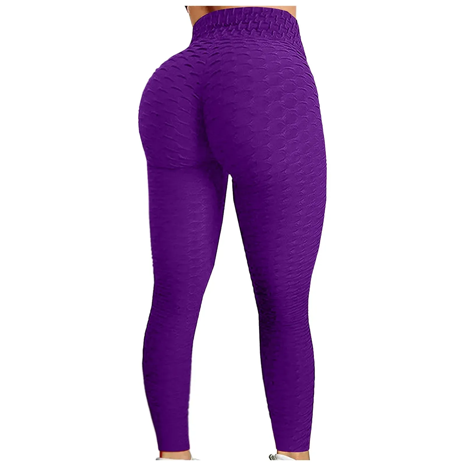 Sports Yoga Pants Seamless Leggings for Women Quick Dry Fitness Yoga Hip Lift Pants Women's Jacquard Fabric Multicolor Tights