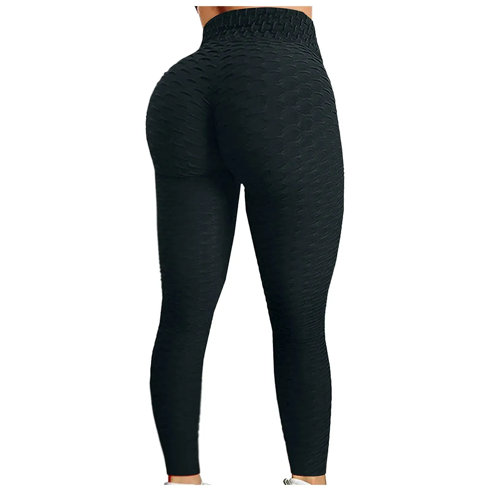 Sports Yoga Pants Seamless Leggings for Women Quick Dry Fitness Yoga Hip Lift Pants Women's Jacquard Fabric Multicolor Tights