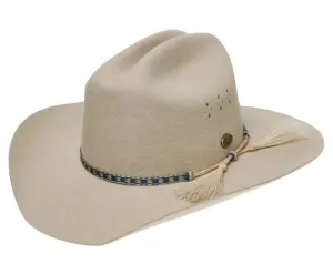 Statesman Great Divide Fur Blend Hat Silver Belly