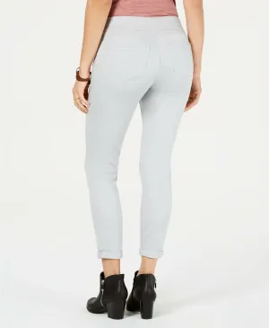 Style & Co. Women's Rolled-Hem Skinny Pants Misty Harbor 12