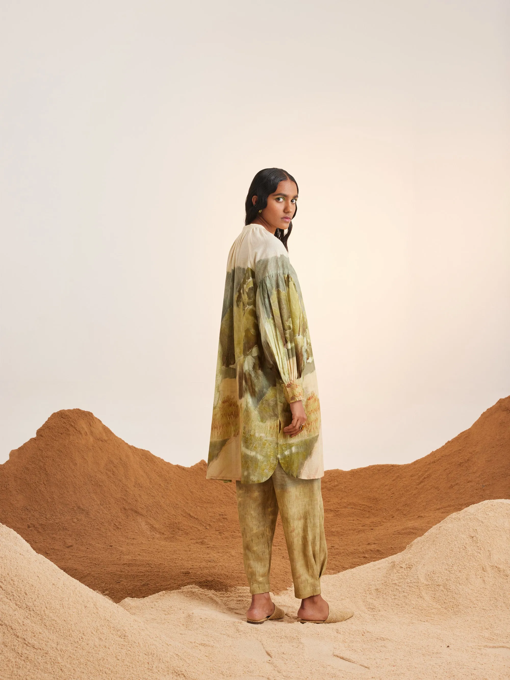 Summer Co-Ord Set Tunic Long Essential-Dale-Cotton Voile-Ss25-Elt-Set-Dale-Cord