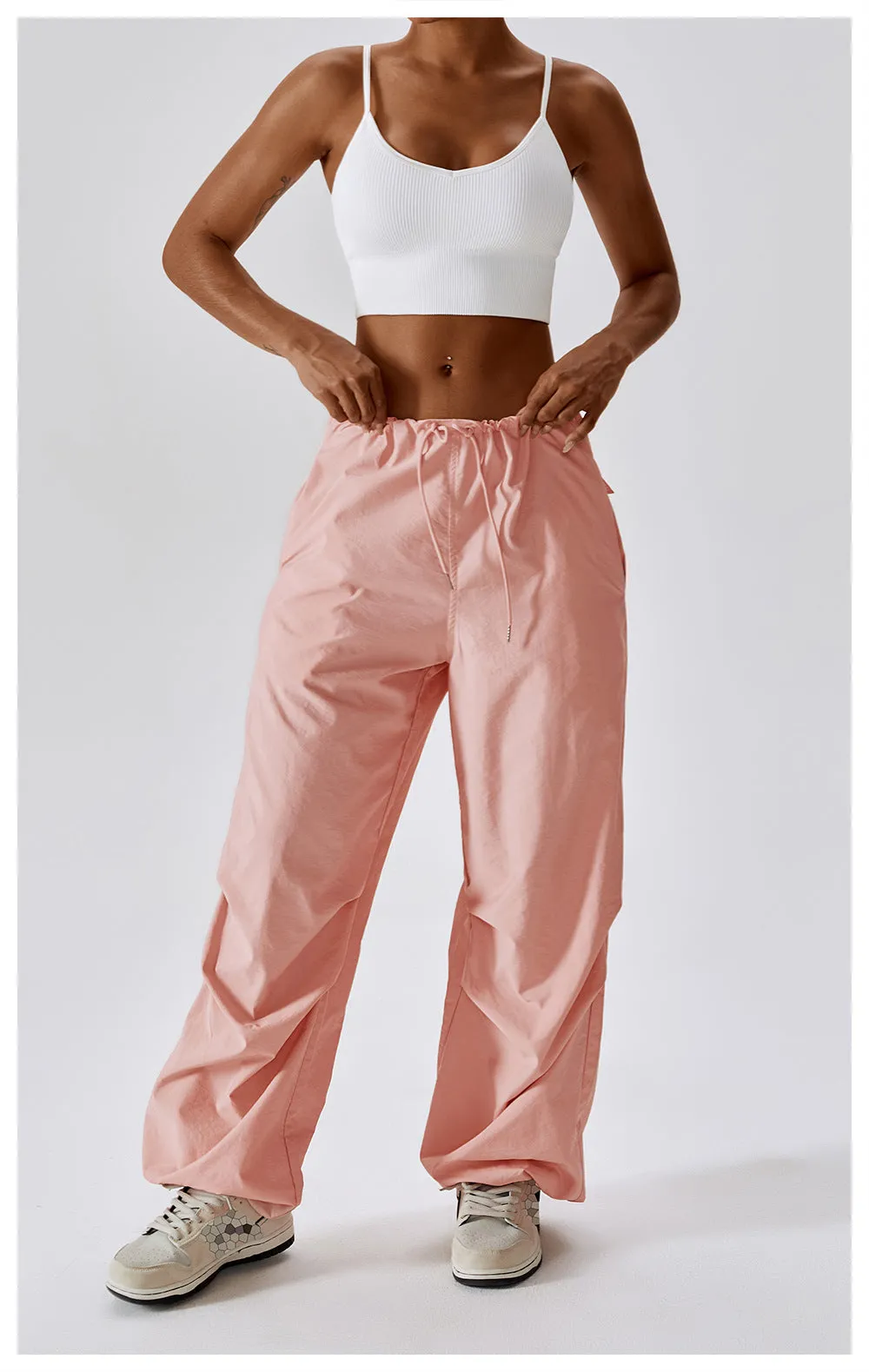 Summer High Waist Quick-drying Track Pants Women
