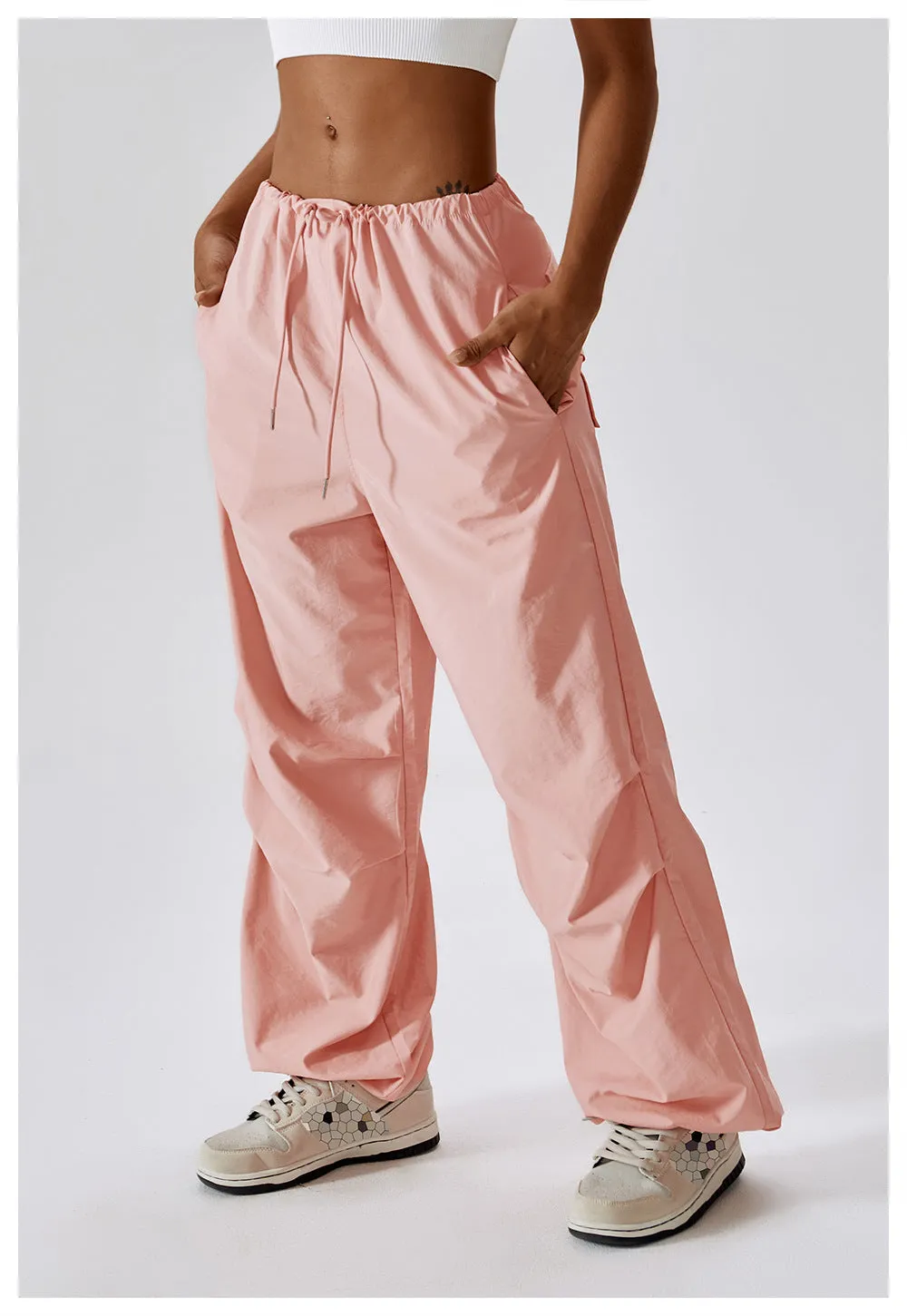 Summer High Waist Quick-drying Track Pants Women