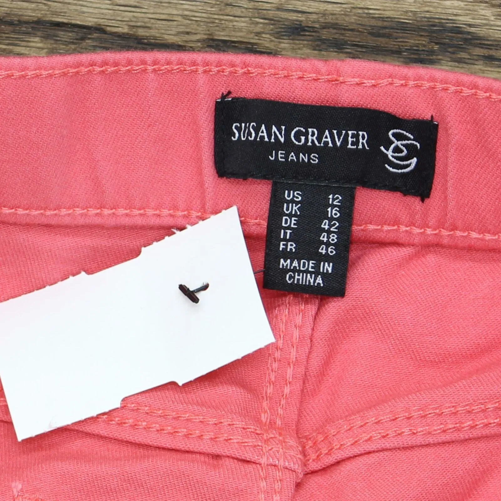 Susan Graver Women's Stretch Twill Pull-On Pants With Button Detail