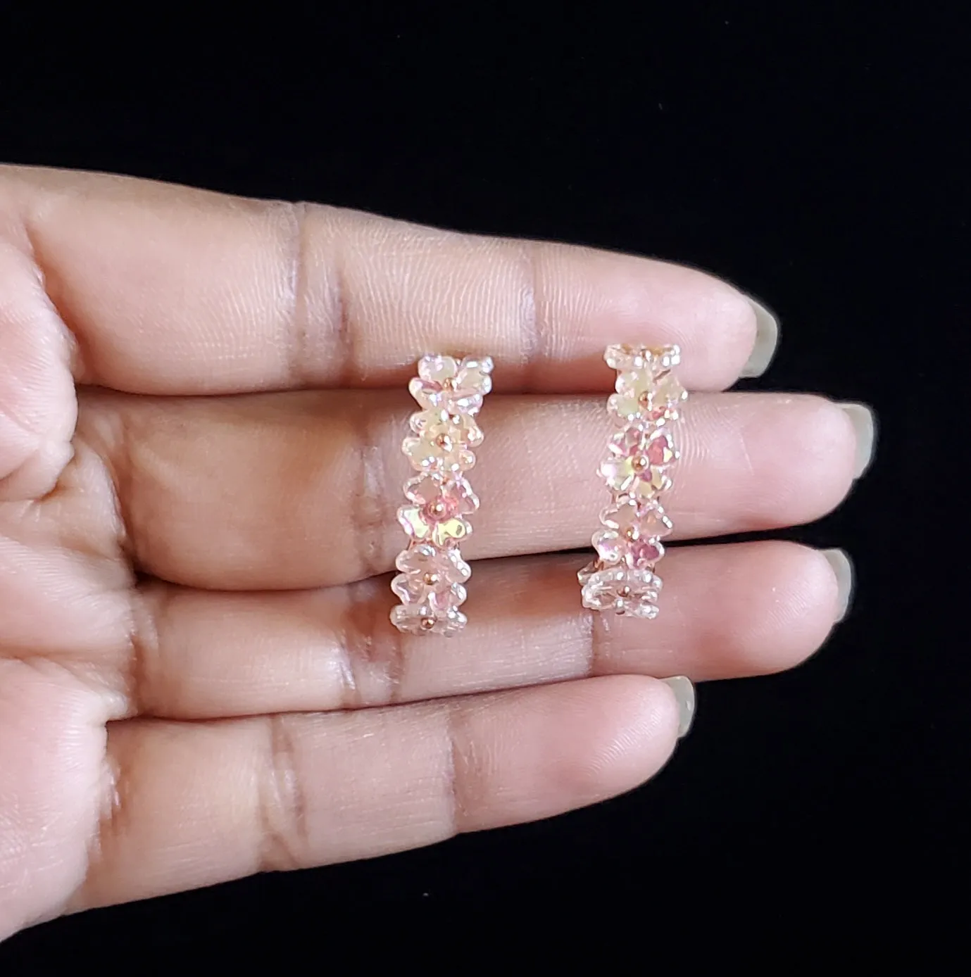 Sushma Reddy WESTERN TRENDY EARRING RN14 Rose Gold
