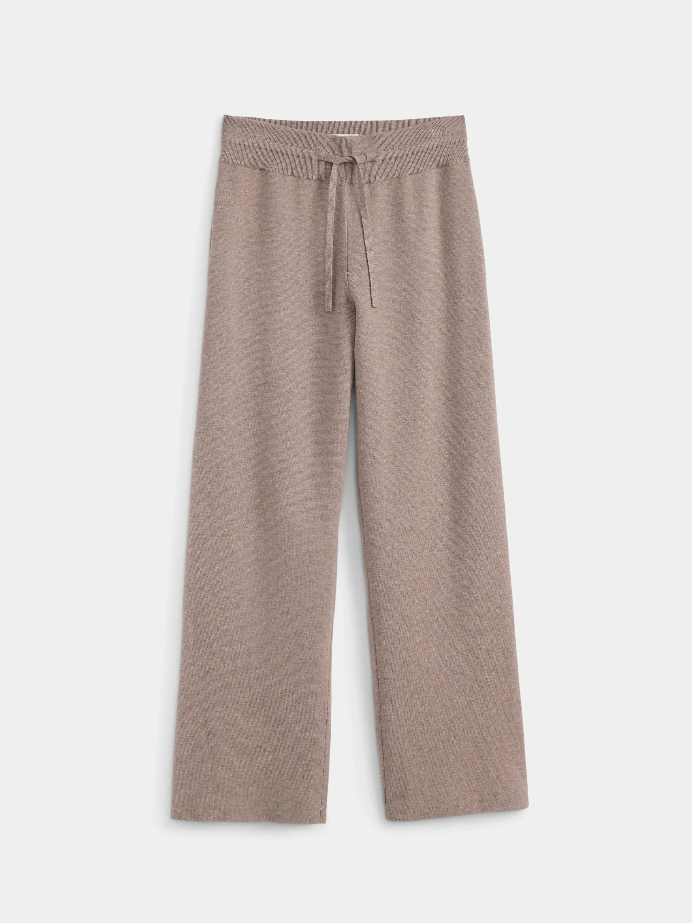 The Compact Sweater Pant in Taupe