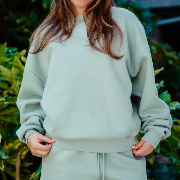 The Drop Cut Fleece Crewneck Sweatshirt