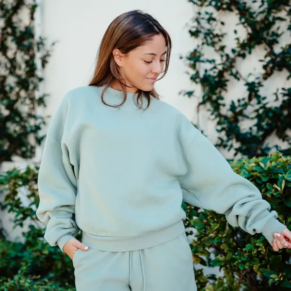 The Drop Cut Fleece Crewneck Sweatshirt
