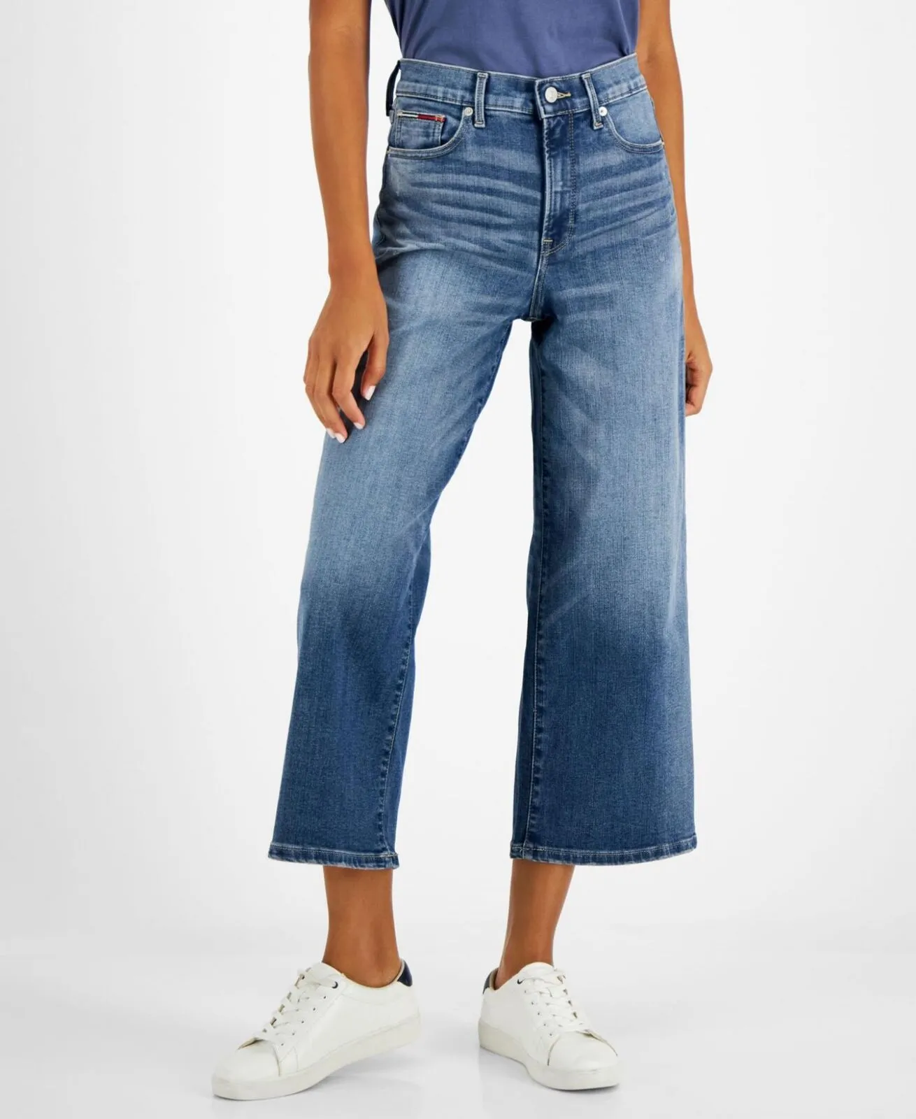 Tommy Jeans Women's High-Rise Wide-Leg Jeans T2HK2ECB