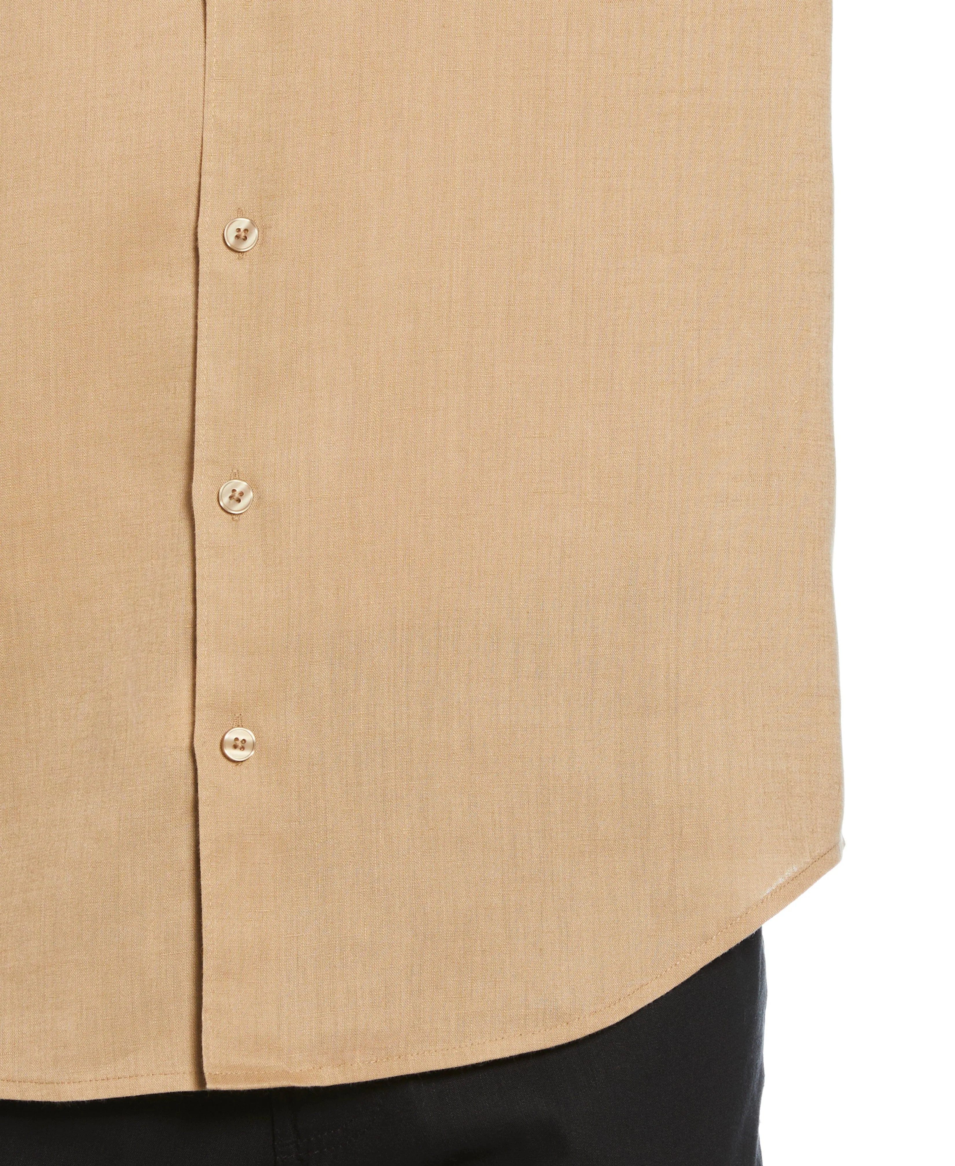 Travelselect™ Linen-Blend Rolled Sleeve Shirt