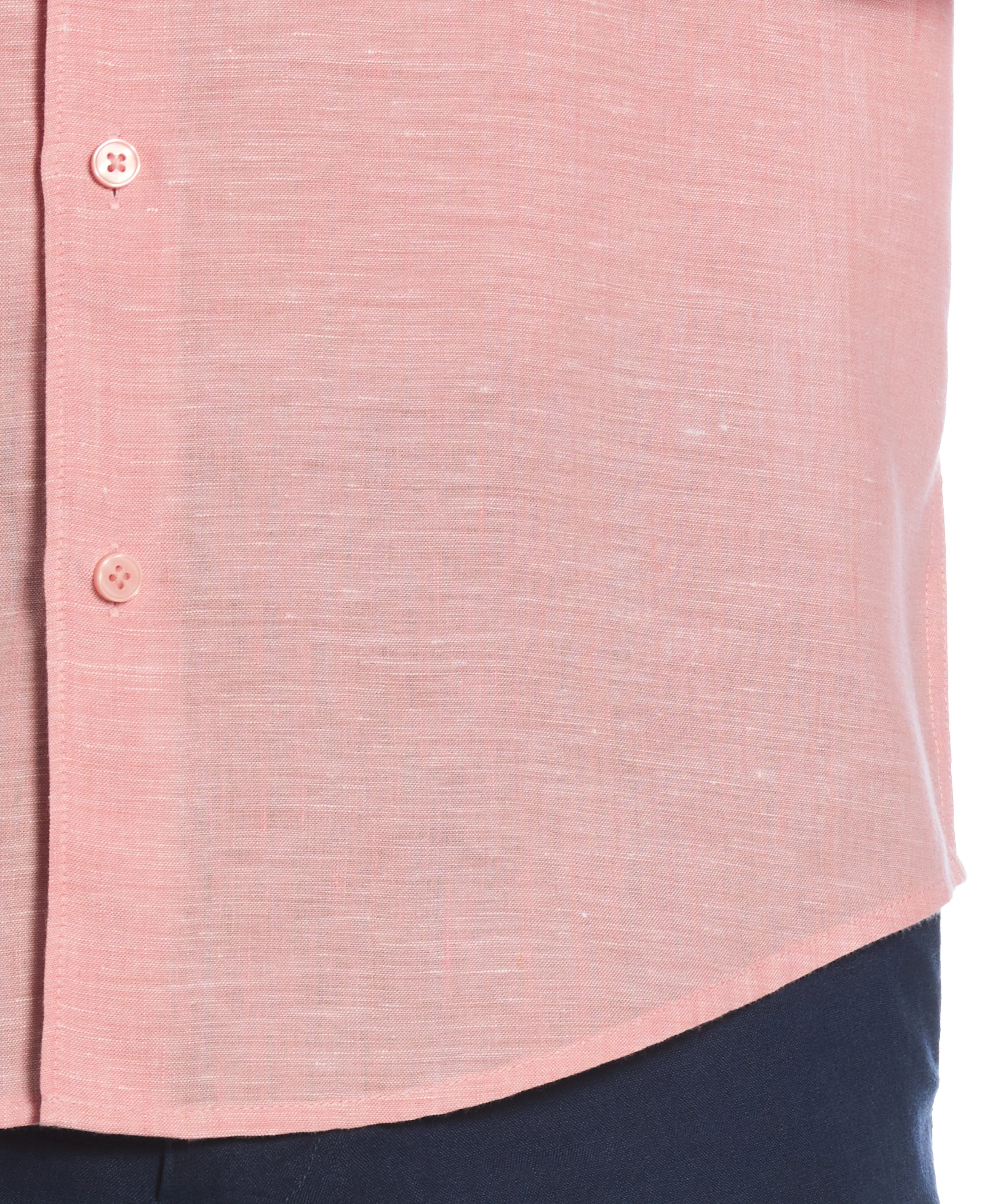 Travelselect™ Linen-Blend Rolled Sleeve Shirt