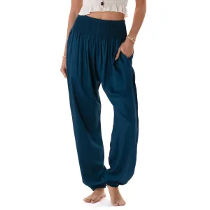 Tropic Teal Harem Pants