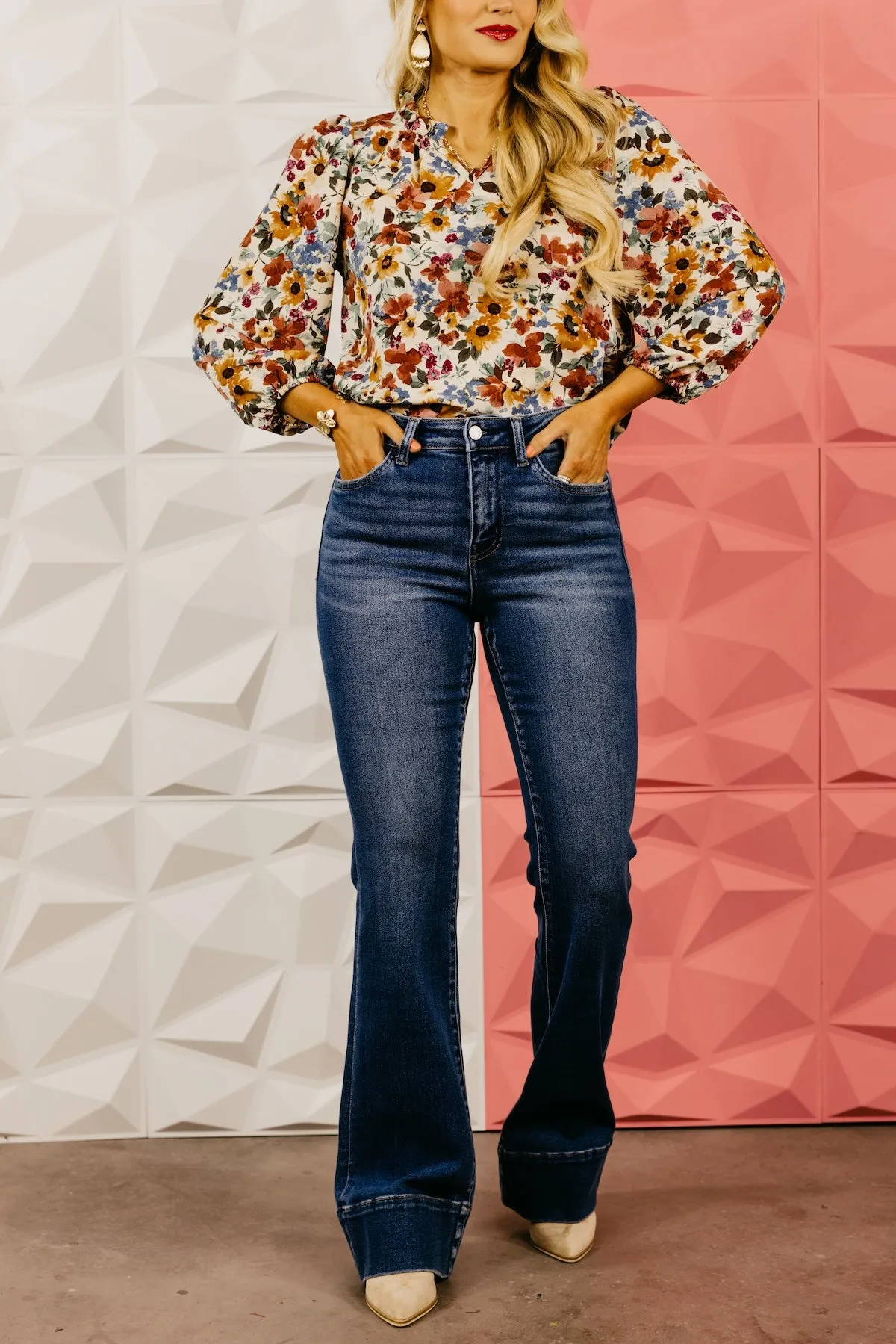 Vervet Denim | The Skylar Bootcut Trouser Denim